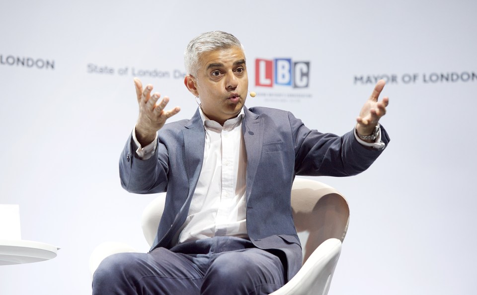 Sadiq Khan Mayor of London State of London debate hosted by LBC at The O2 Arena, London, Great Britain 30th July 2016
