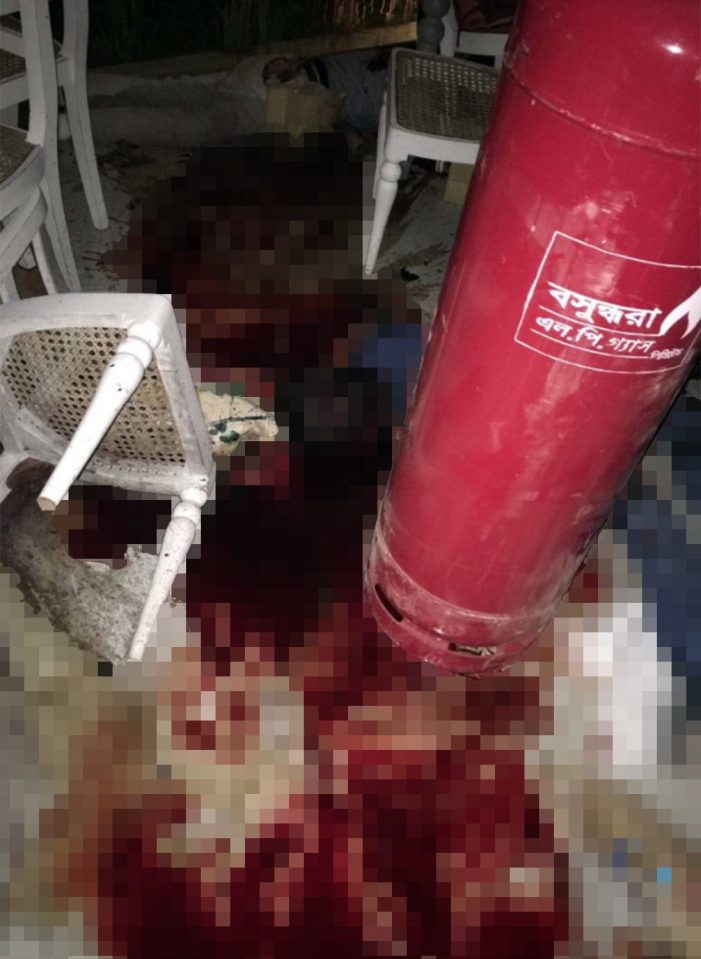 The jihadi group claimed responsibility for the attack and said the image was taken by its members