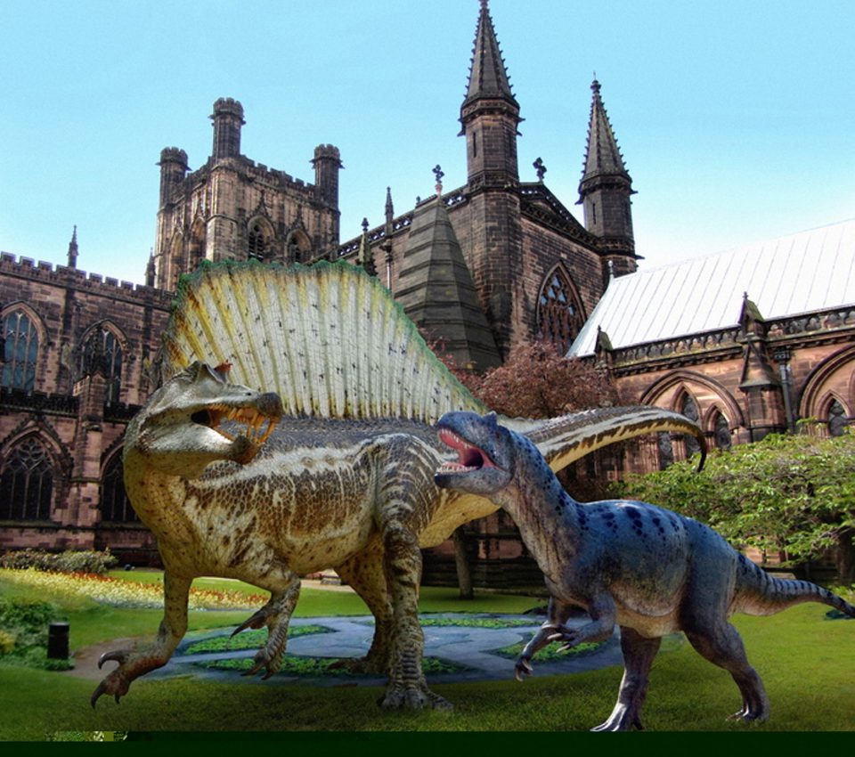 Would you have fallen for it? CGI dinosaurs mistaken for the real thing by worried residents