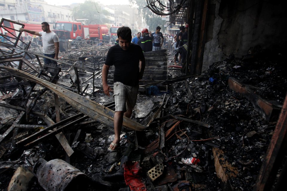 The group detonated a refrigerator truck at the busy mall, killing at least 125
