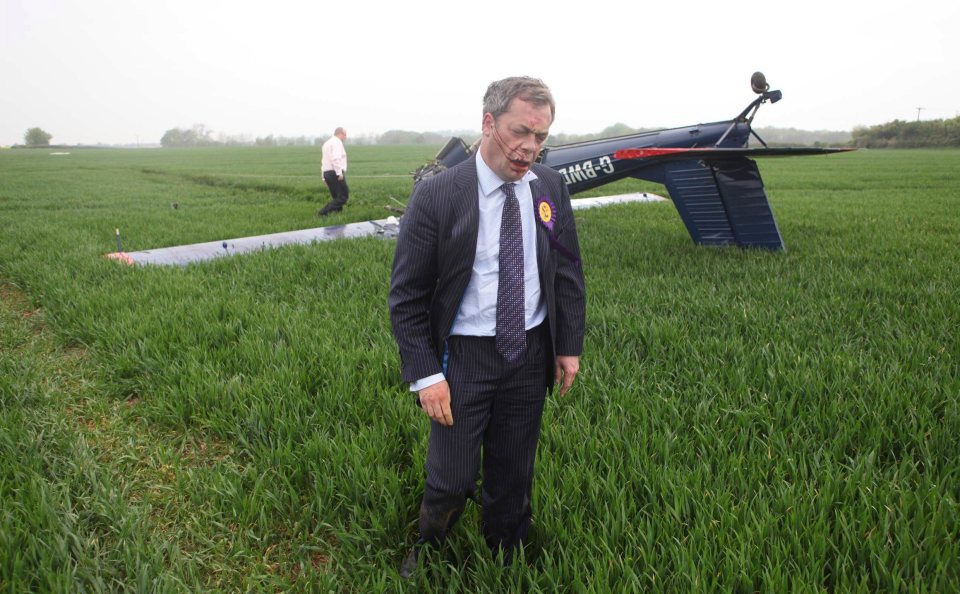 Farage quits
