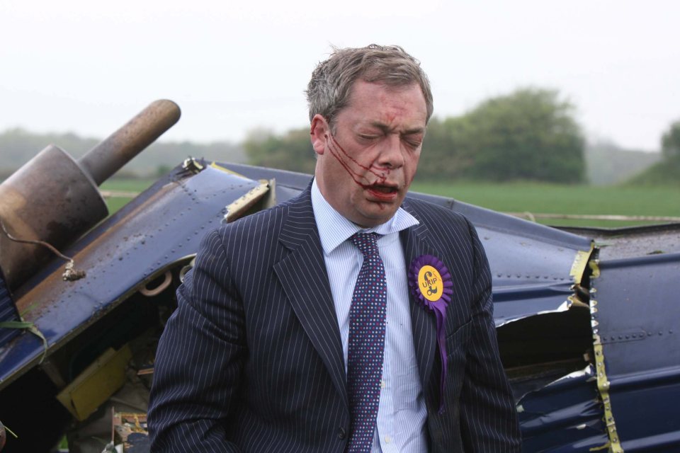 Farage quits