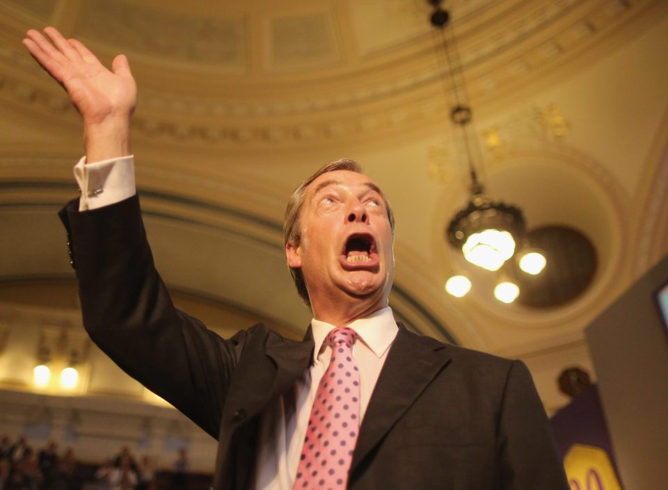 Nigel Farage Stands Down 