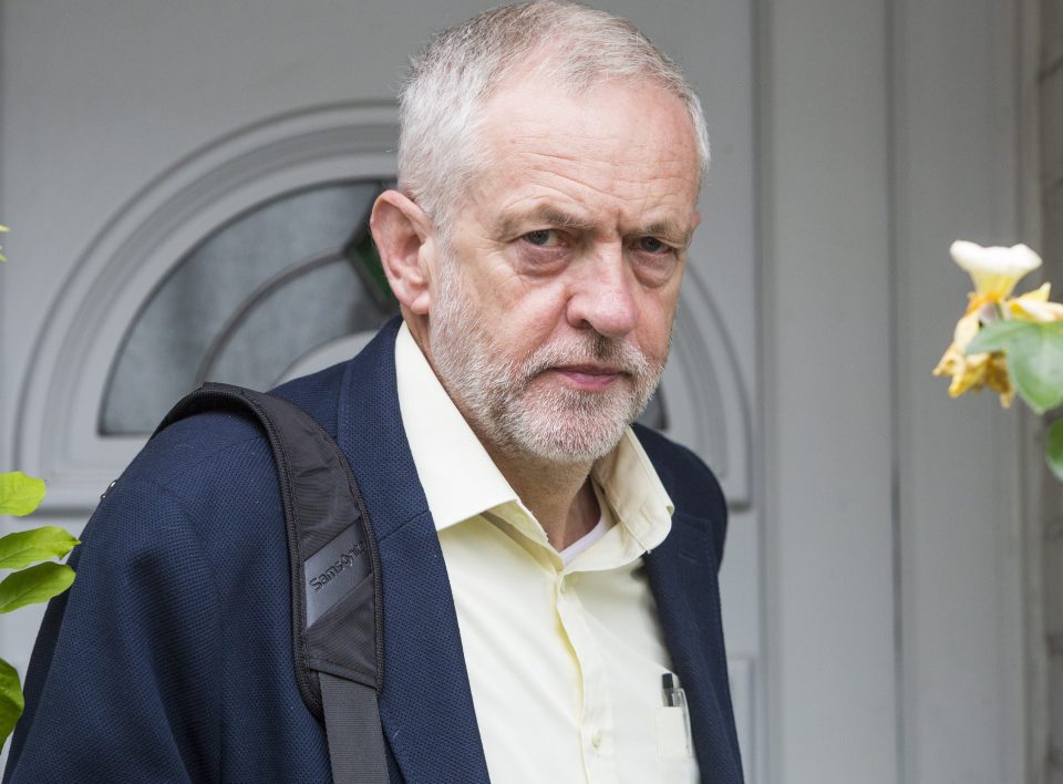 Jeremy Corbyn Leaves Home Amid Threats To The Labour Leadership