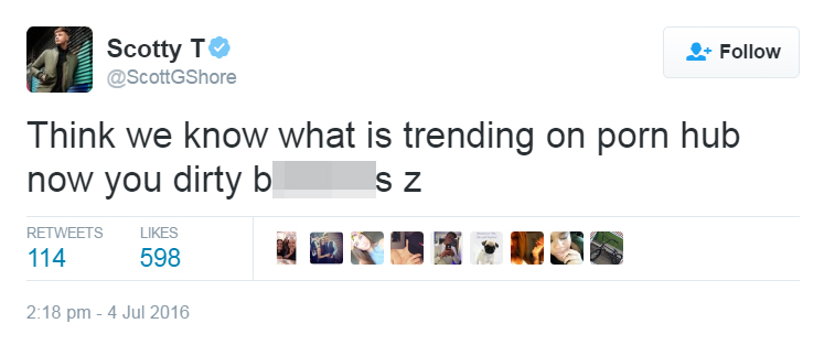 Scotty T joked about how many people were watching her videos 