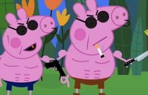 Kids left traumatised by sick YouTube clips showing Peppa Pig characters with knifes and guns