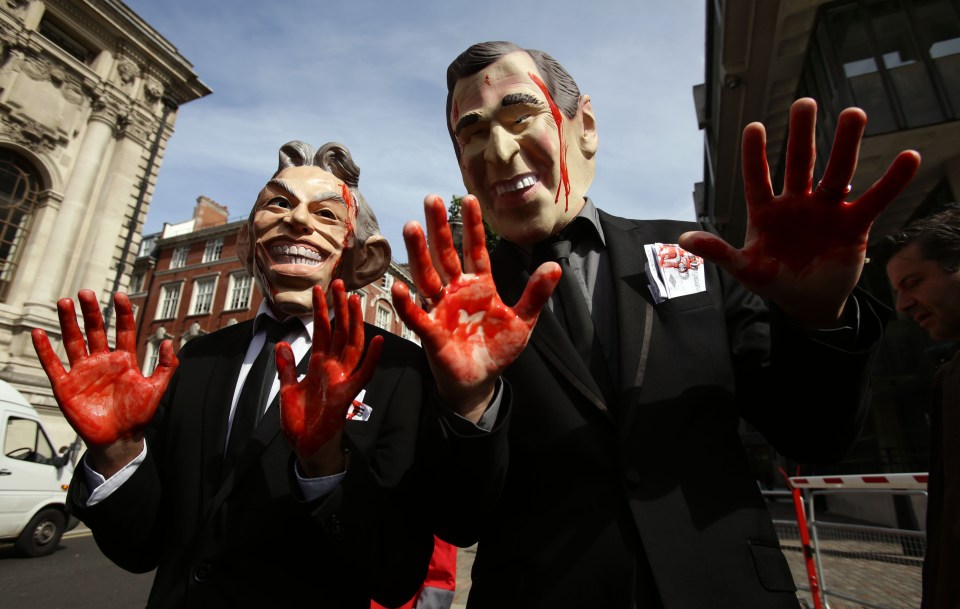 Iraq War protesters