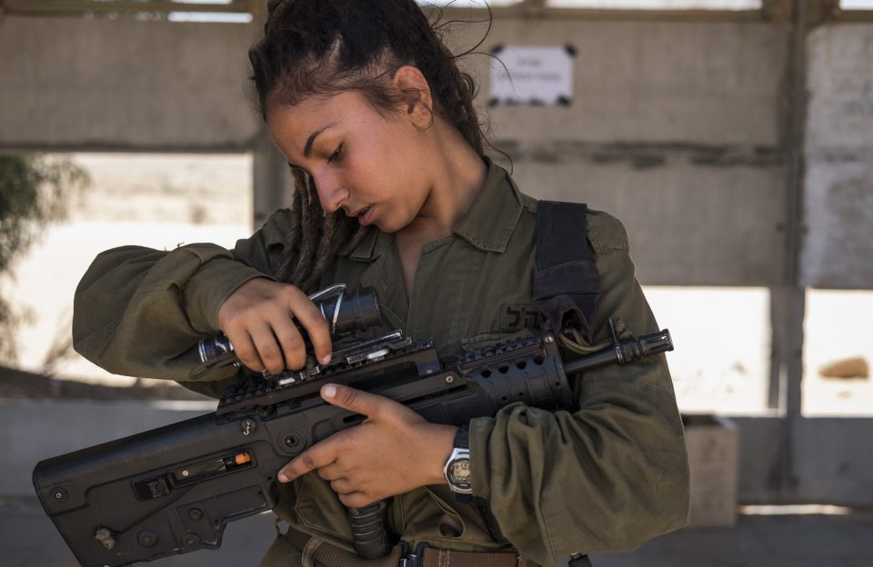 IDF's Mostly Female Combat Unit Attend Training Day in Azuz