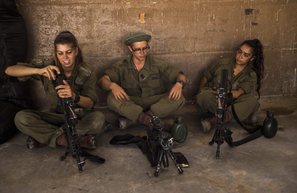IDF's Mostly Female Combat Unit Attend Training Day in Azuz