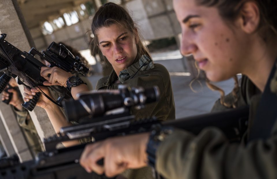 IDF's Mostly Female Combat Unit Attend Training Day in Azuz