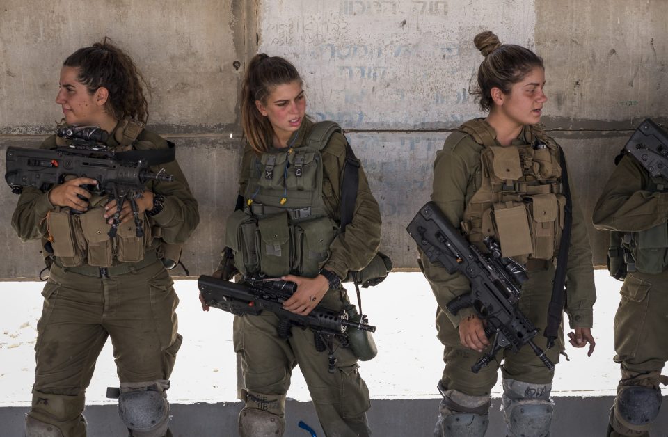 IDF's Mostly Female Combat Unit Attend Training Day in Azuz