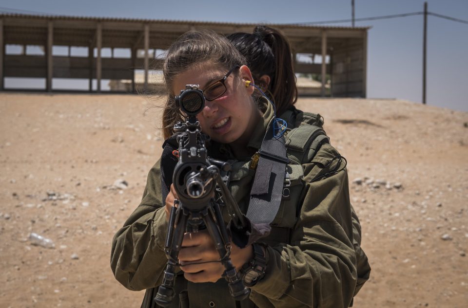 IDF's Mostly Female Combat Unit Attend Training Day in Azuz