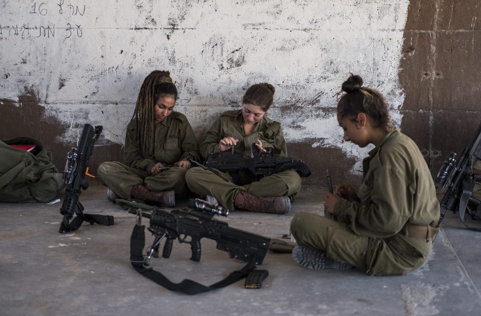 IDF's Mostly Female Combat Unit Attend Training Day in Azuz