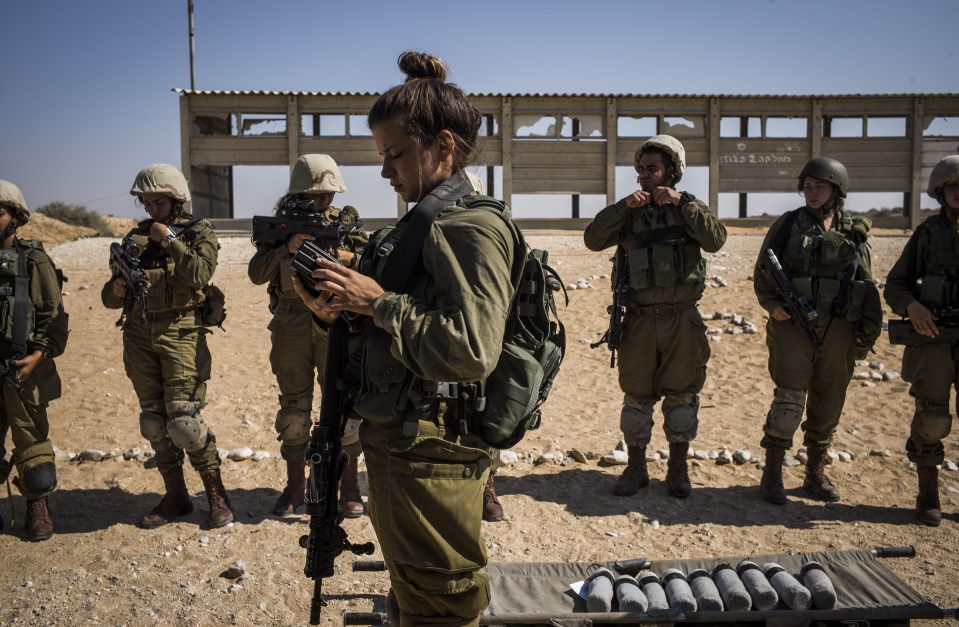 IDF's Mostly Female Combat Unit Attend Training Day in Azuz
