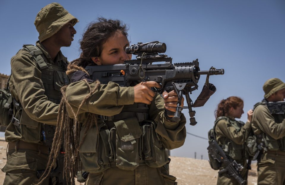 IDF's Mostly Female Combat Unit Attend Training Day in Azuz