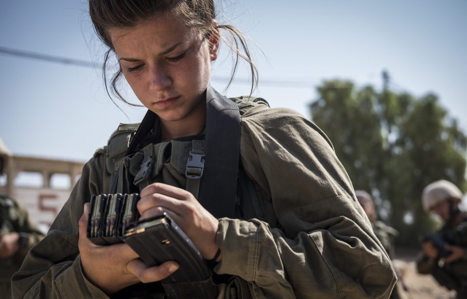 IDF's Mostly Female Combat Unit Attend Training Day in Azuz