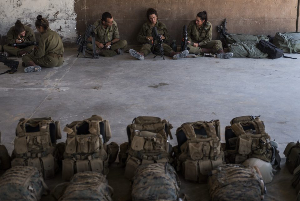 IDF's Mostly Female Combat Unit Attend Training Day in Azuz