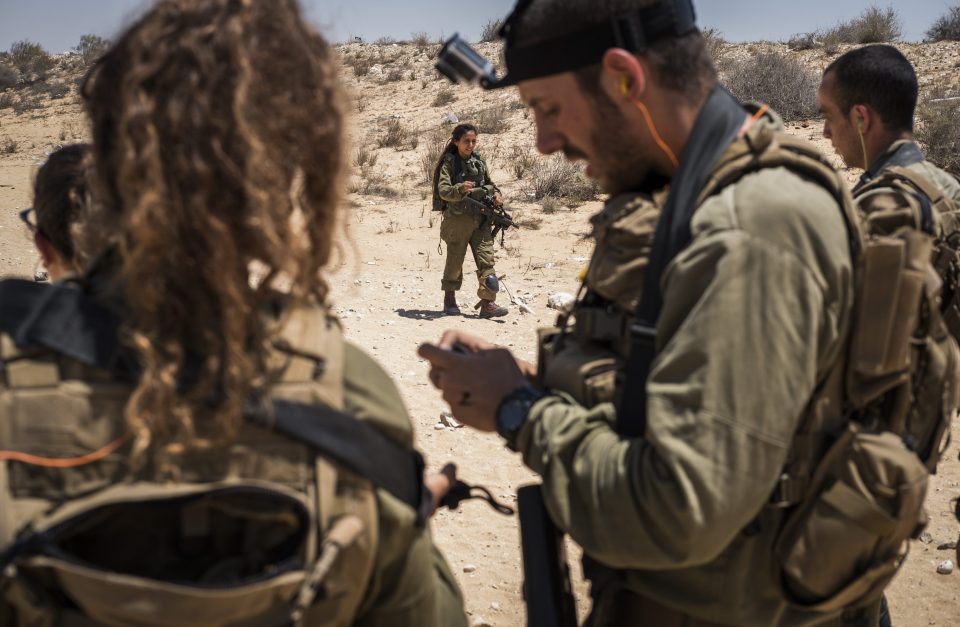 IDF's Mostly Female Combat Unit Attend Training Day in Azuz