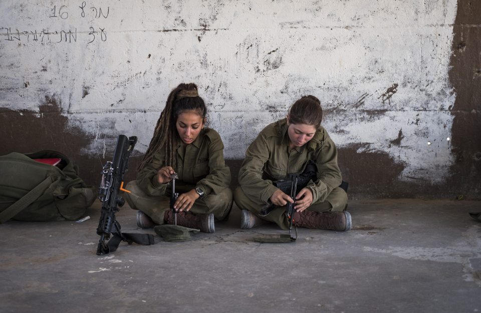 IDF's Mostly Female Combat Unit Attend Training Day in Azuz