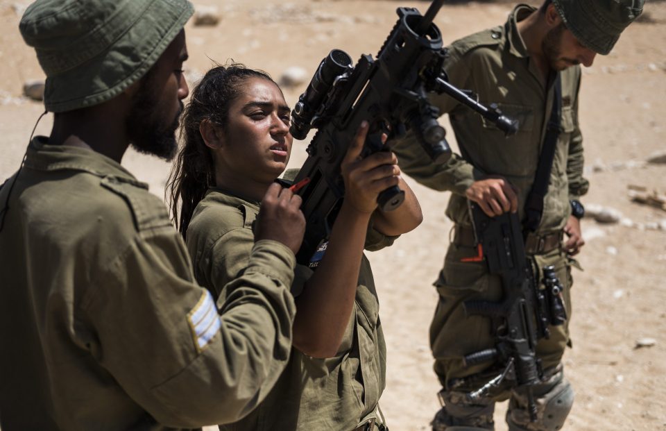 IDF's Mostly Female Combat Unit Attend Training Day in Azuz
