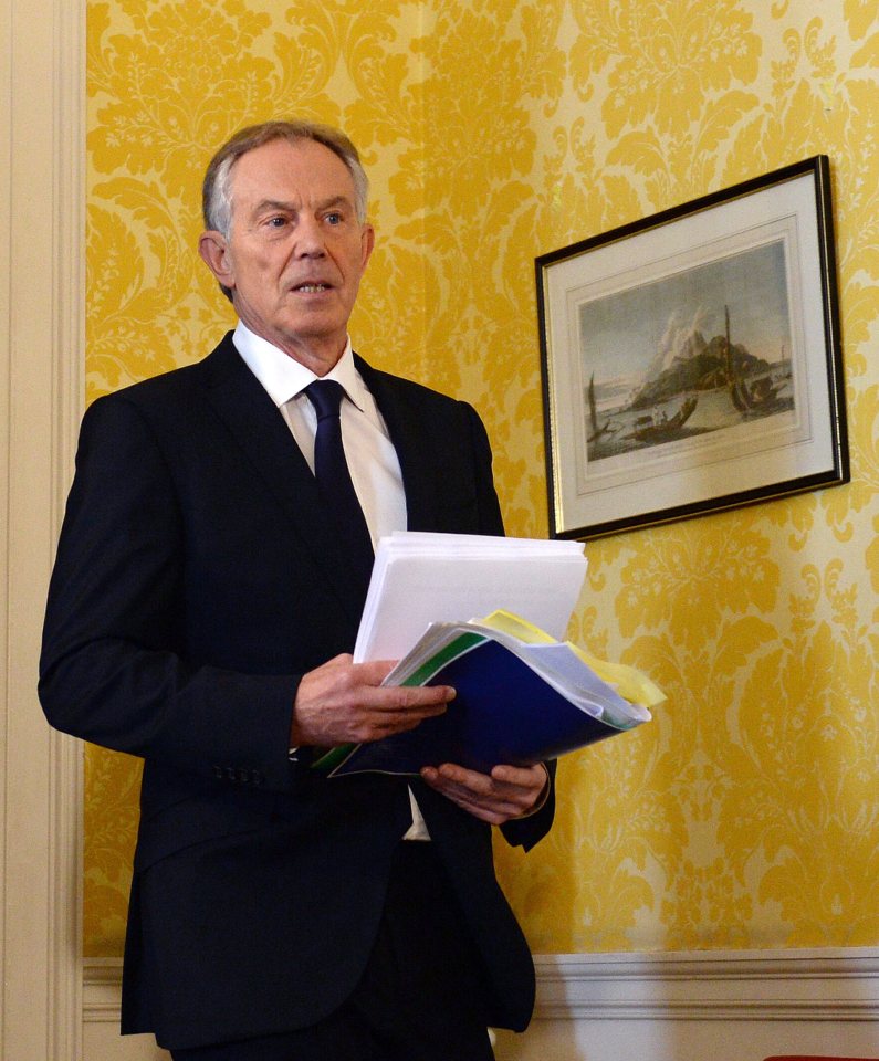 Former British Prime Minister Tony Blair responds to Chilcot Iraq inquiry