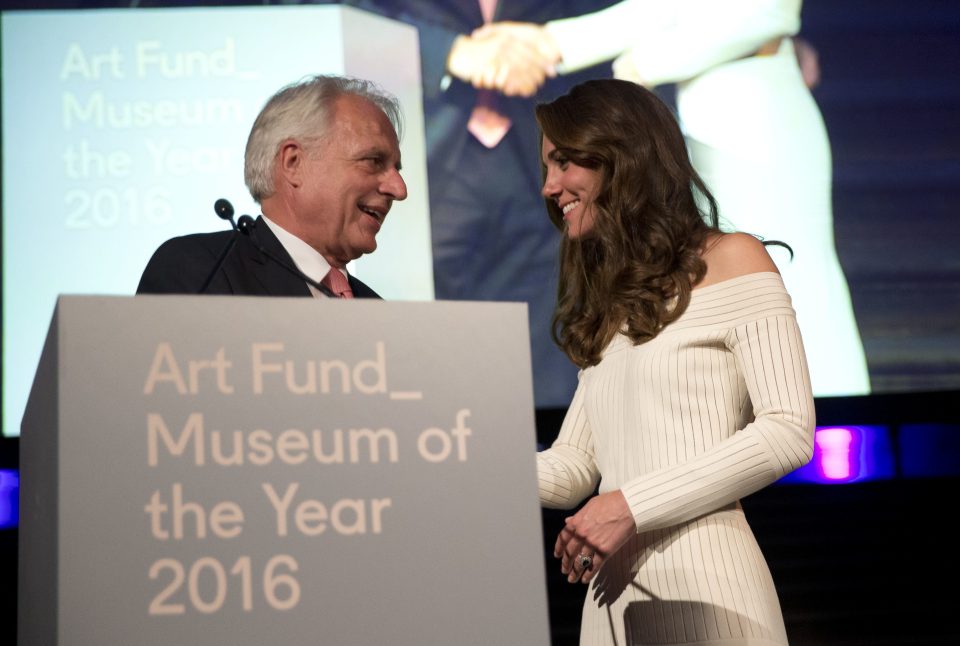 The Duchess Of Cambridge Presents The Art Fund Museum Of The Year 2016 Prize