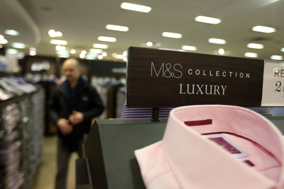 Inside A Marks And Spencer Group Plc Store As Non-Food Retail At Threat From Brexit