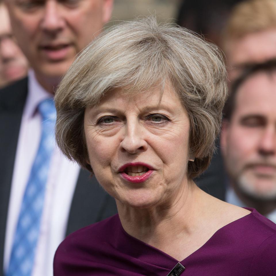 Andrea Leadsom Theresa May
