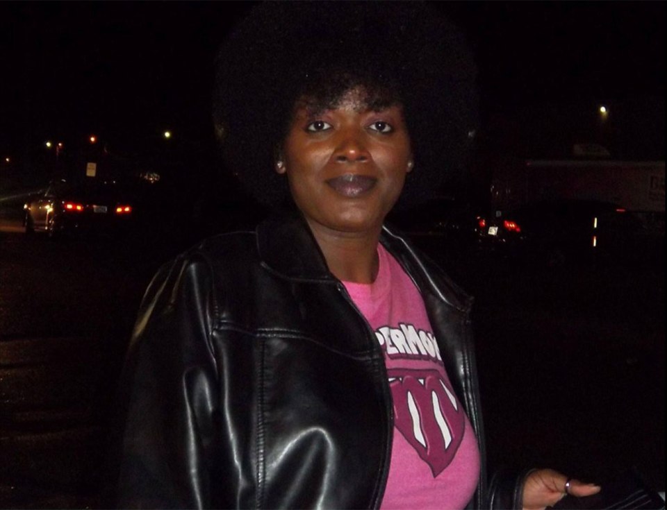 Shetamia Taylor was shot in the calf as she attempted to shield her son from the shooting spree