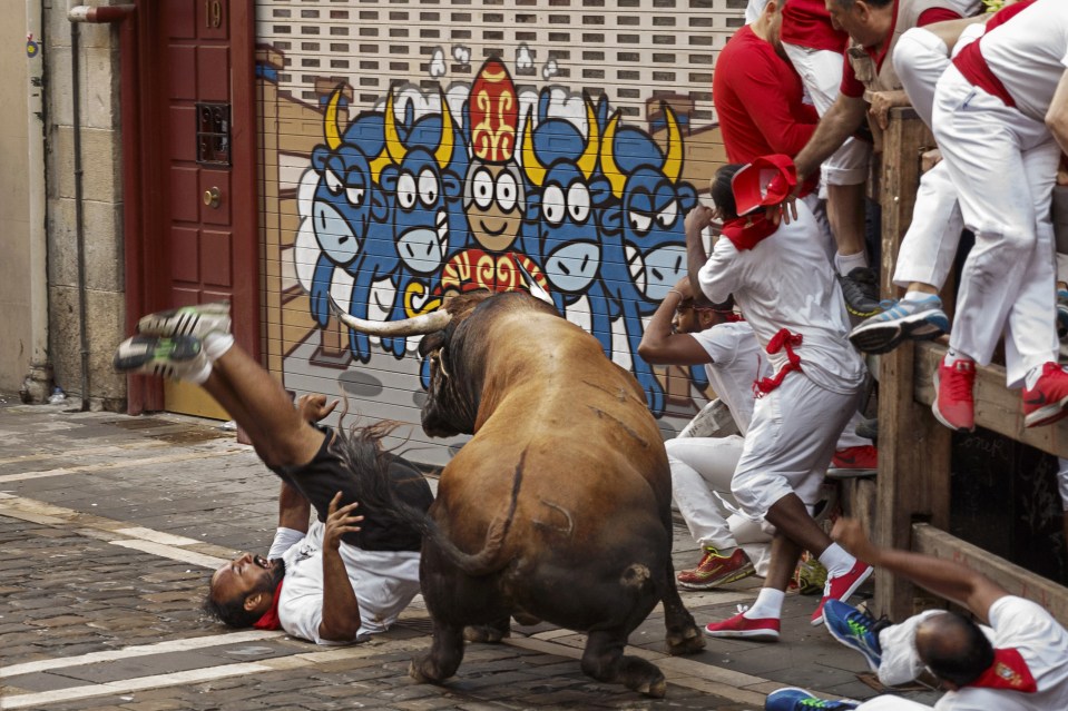 Thousands of visitors descend on the Spanish town from all over the world