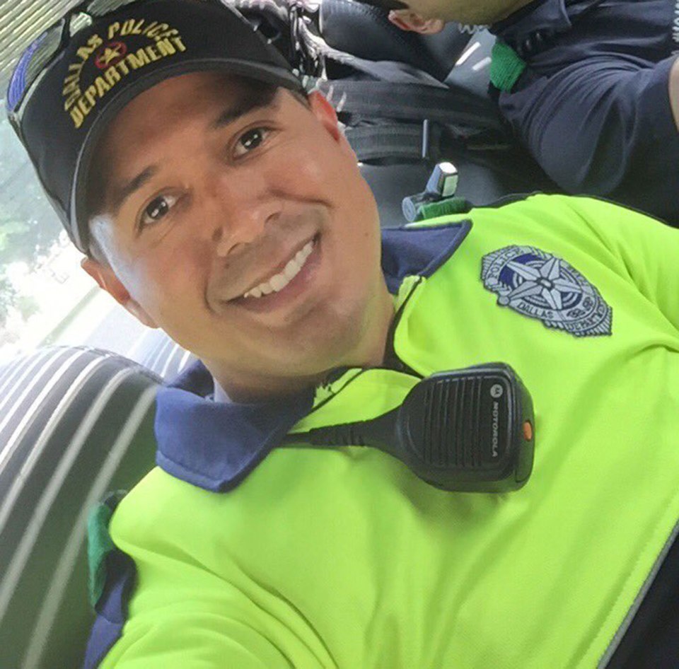 Patrick Zamarripa was shot dead by a sniper as he worked at the Texas rally