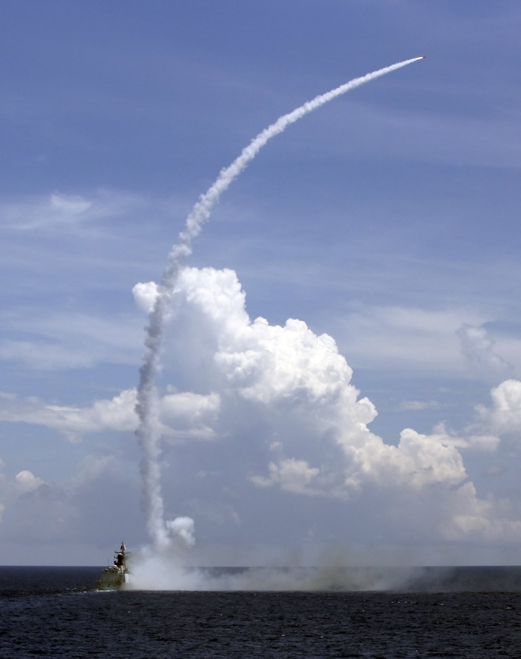 China responded to the decision immediately by ordering its navy to carry out drills using live missiles in the South China Sea