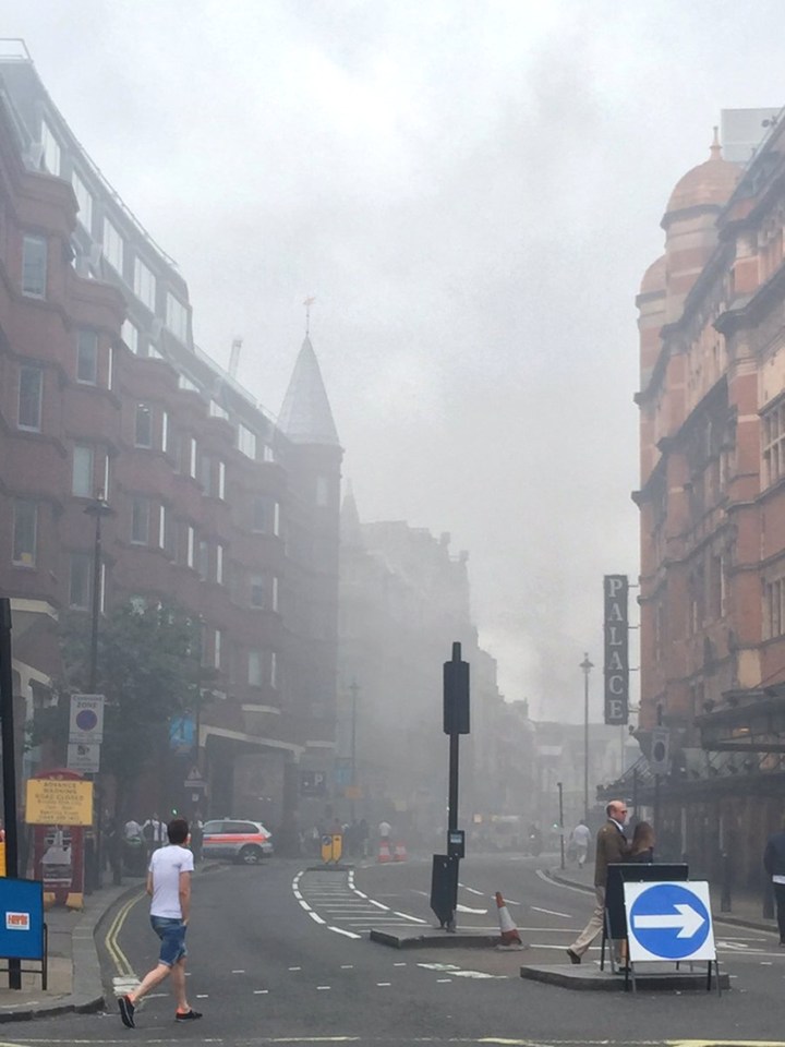 Fire in Soho