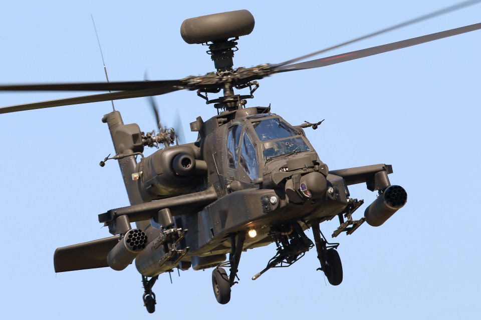 SAS helicopter