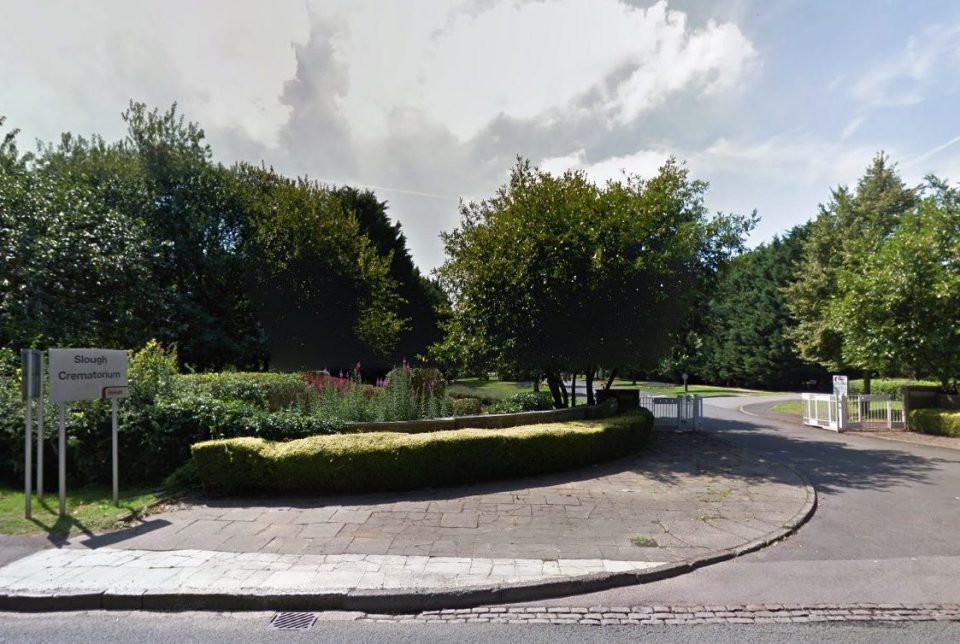 The memorial garden where Rode attacked his victim and left her in a pool of blood