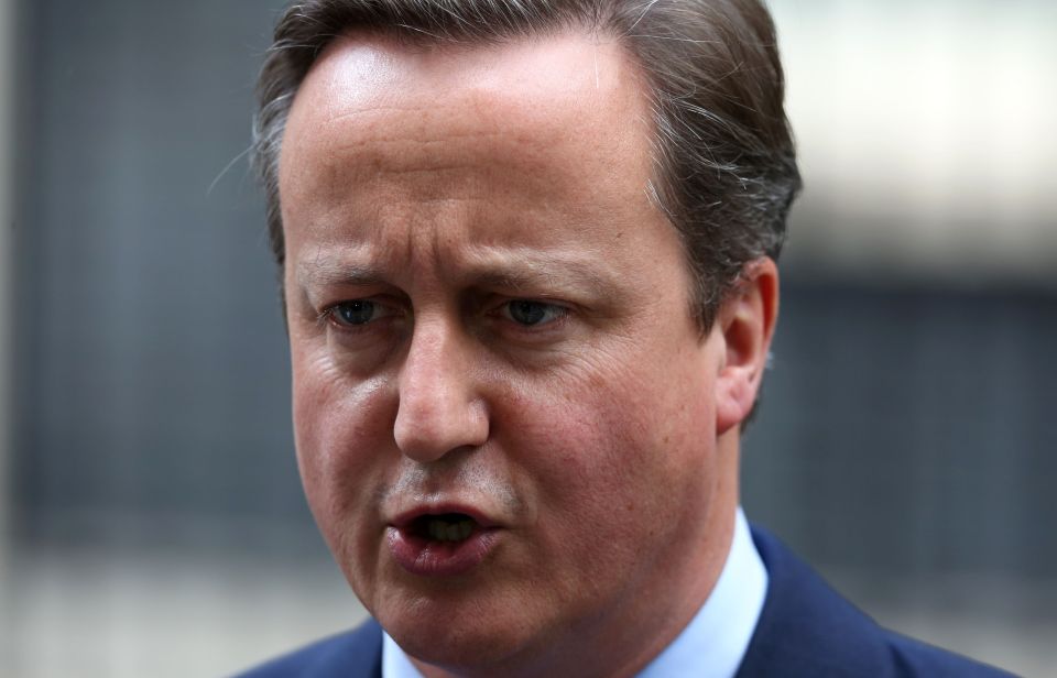 Prime Minister David Cameron appeared to be casual and carefree after making the announcement of who would take his place