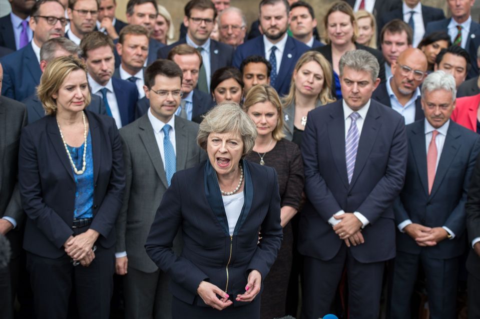 Britain's new Conservative Party leader Theresa May has come into the role with David Cameron's blessing