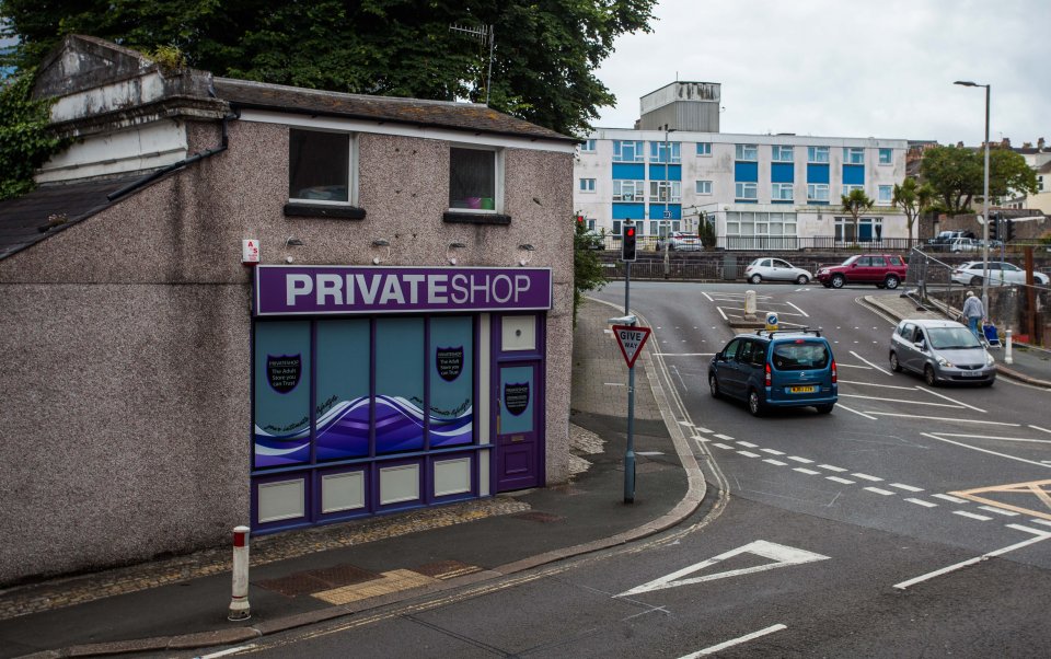 Hundreds of gamers have descended on this sex shop
