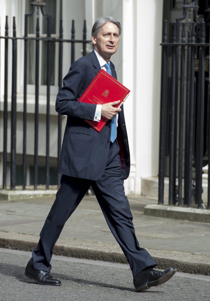 t Mr Hammond was keen to hammer home the point that the deficit is still dangerously high