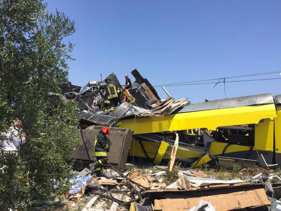 A field hospital was set up nearby to manage and treat those rescued