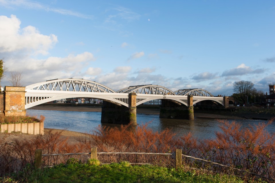 Barnes Railway Bridge Barnes London England