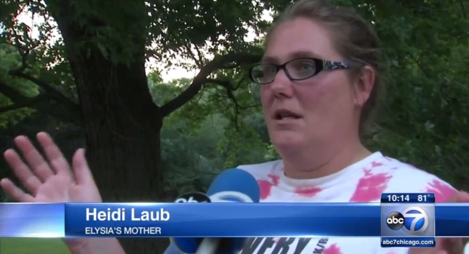 Elysia Laub finds abandoned baby