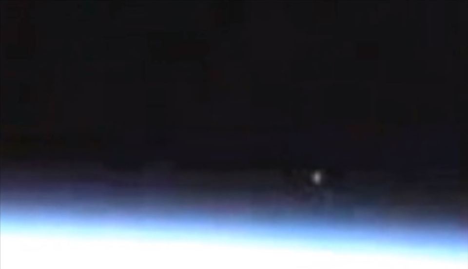 The object appears to stop, before the footage is cut