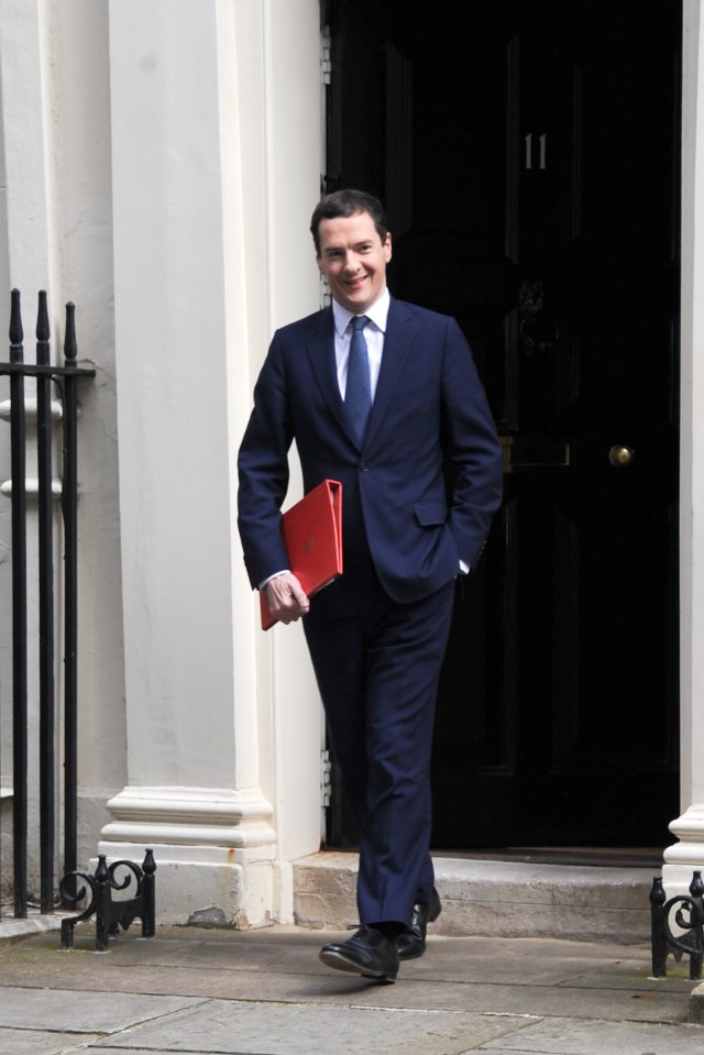 Blasted . . . George Osborne