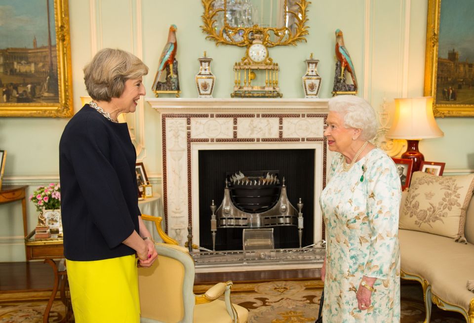 The most powerful women in Britain then met in private for half an hour
