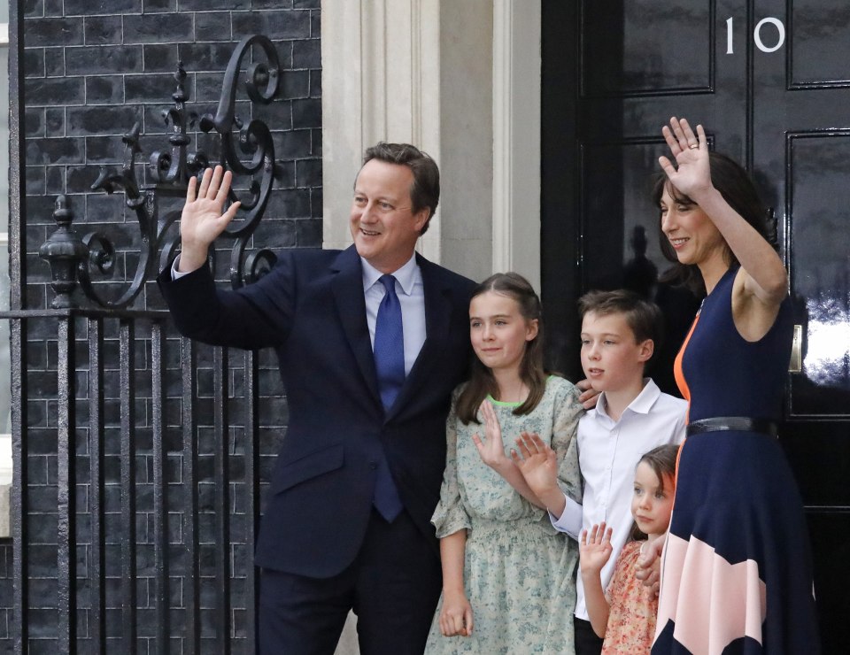 Theresa May arrived at Downing Street barely an hour after David Cameron left with his family