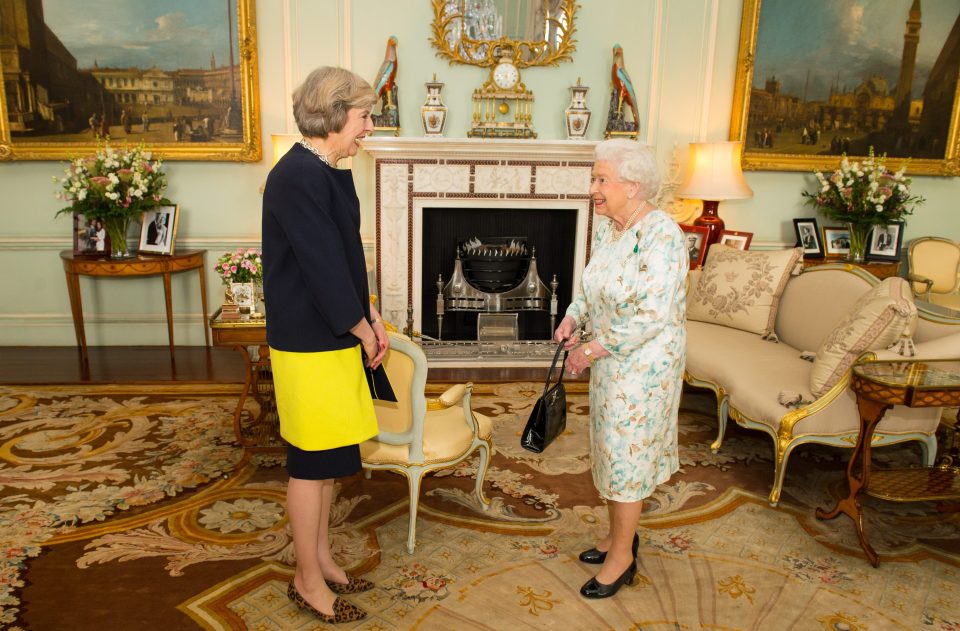Theresa May met with the Queen at Buckingham Palace, with the Queen confirming Mays position as Prime Minister