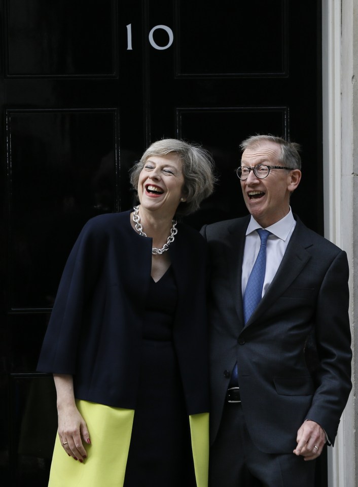 The pair smiled for the cameras as the new Prime Minister vowed to fight social injustices