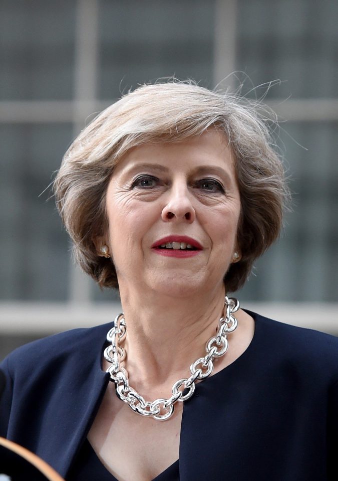 British Prime Minister Theresa May