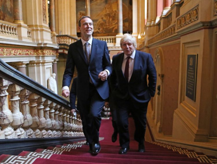 elcomed to the palatial Foreign Office HQ by top mandarin Simon McDonald